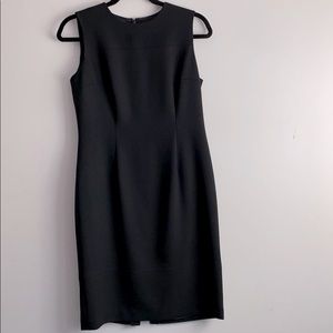 Maggy London Petite Stretch black dress and blazer